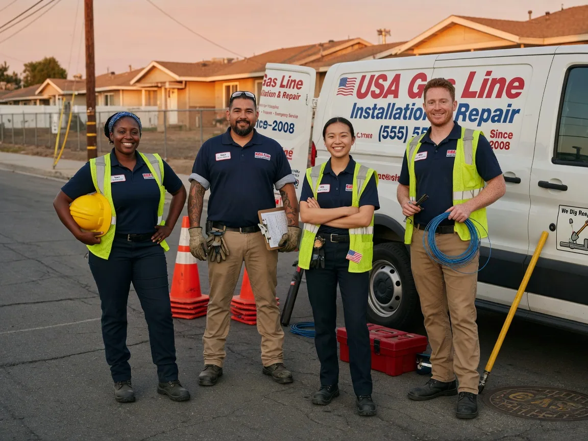Gas Line Installation company in North Aurora, IL