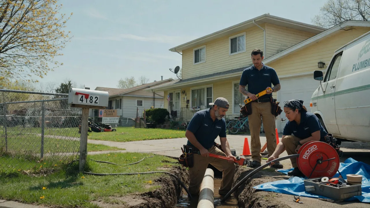 Gas Line Repair in North Aurora, IL near me